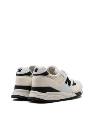 New Balance 998 USA製 ホワイト/ブラック スニーカー - サムネイル3