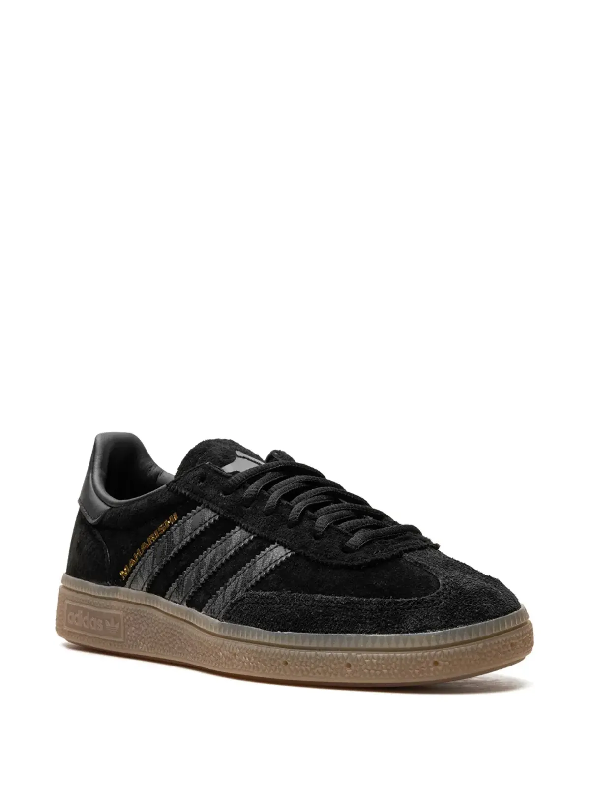 adidas x Maharishi パネルド仕立てのスエード スニーカー - ブラック - 画像2