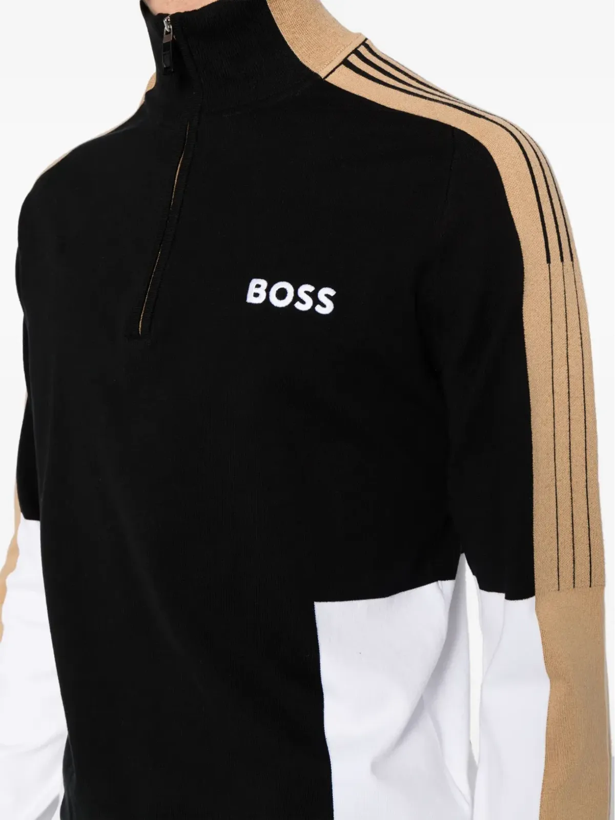 BOSS Zolkar カラーブロック スウェットシャツ - 画像5