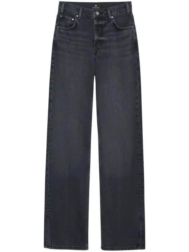 ANINE BING ANINE BING Roy Jean ミッドライズ ボーイフレンドジーンズ - ブラックの商品画像