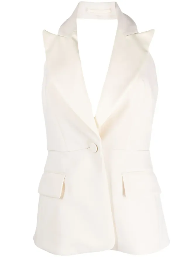 Max Mara Max Mara スーツスタイル ヴァージンウール トップの商品画像