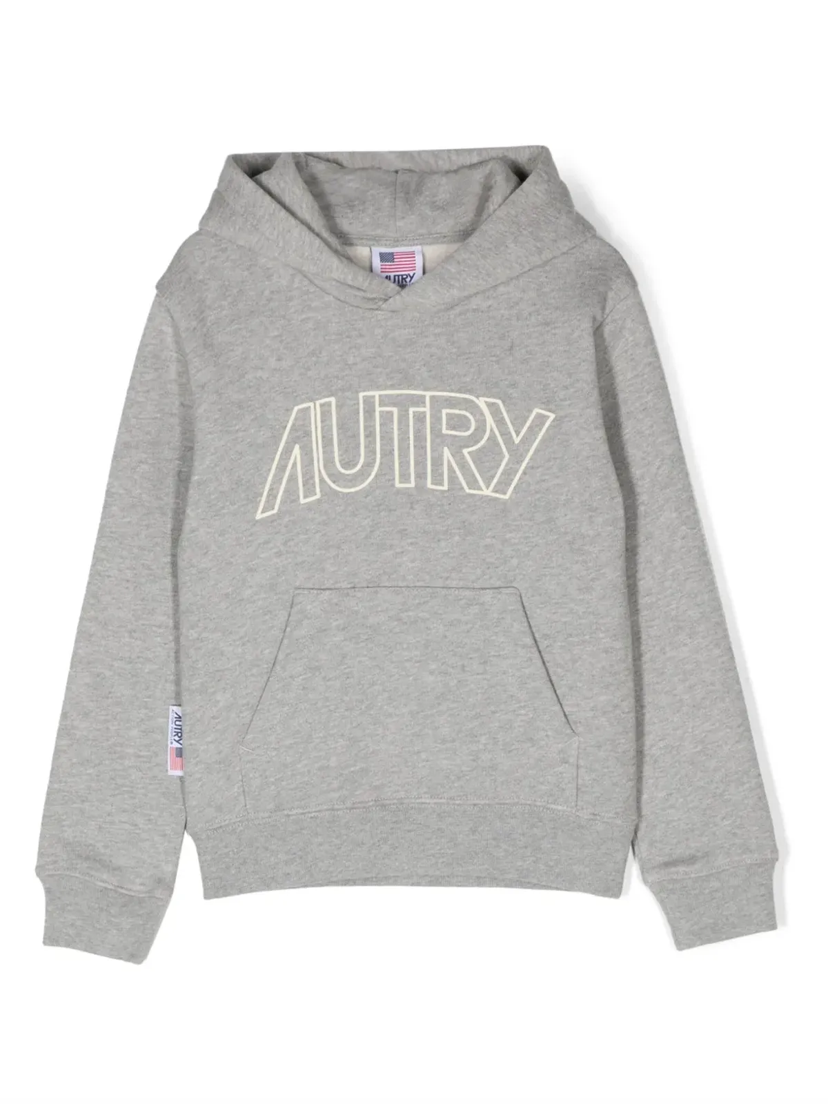 Autry Kids ロゴプリント コットン パーカー - 画像1