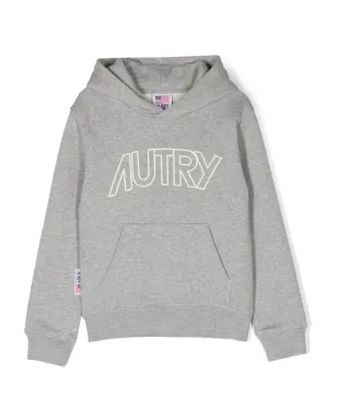 Autry Kids ロゴプリント コットン パーカー - サムネイル1