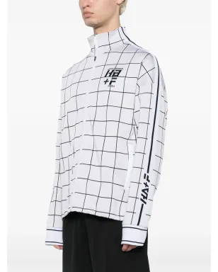 Haider Ackermann ロゴプリント チェックジャケット - サムネイル3