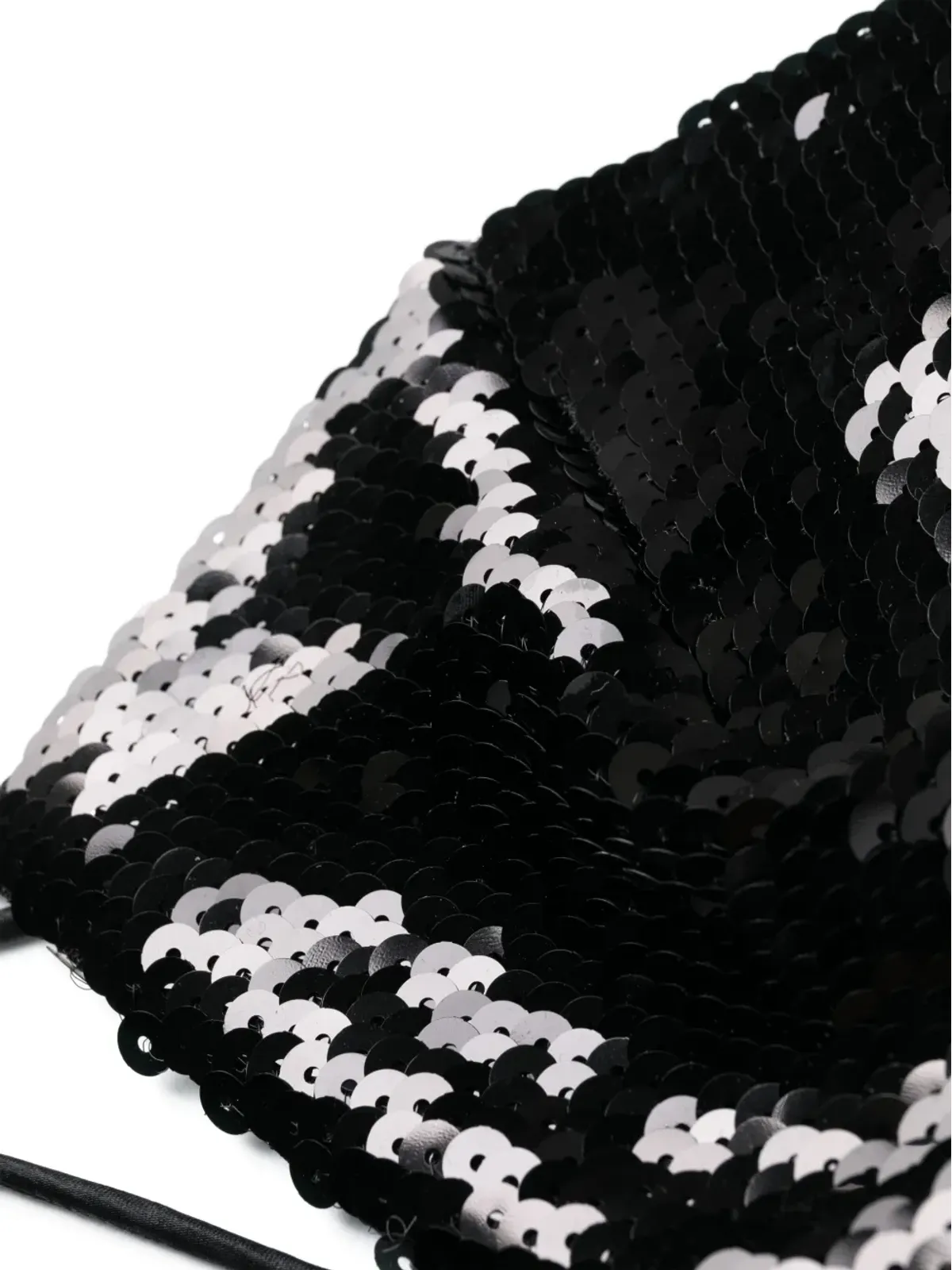 Nuè Jade sequinned bra - Black - 画像3