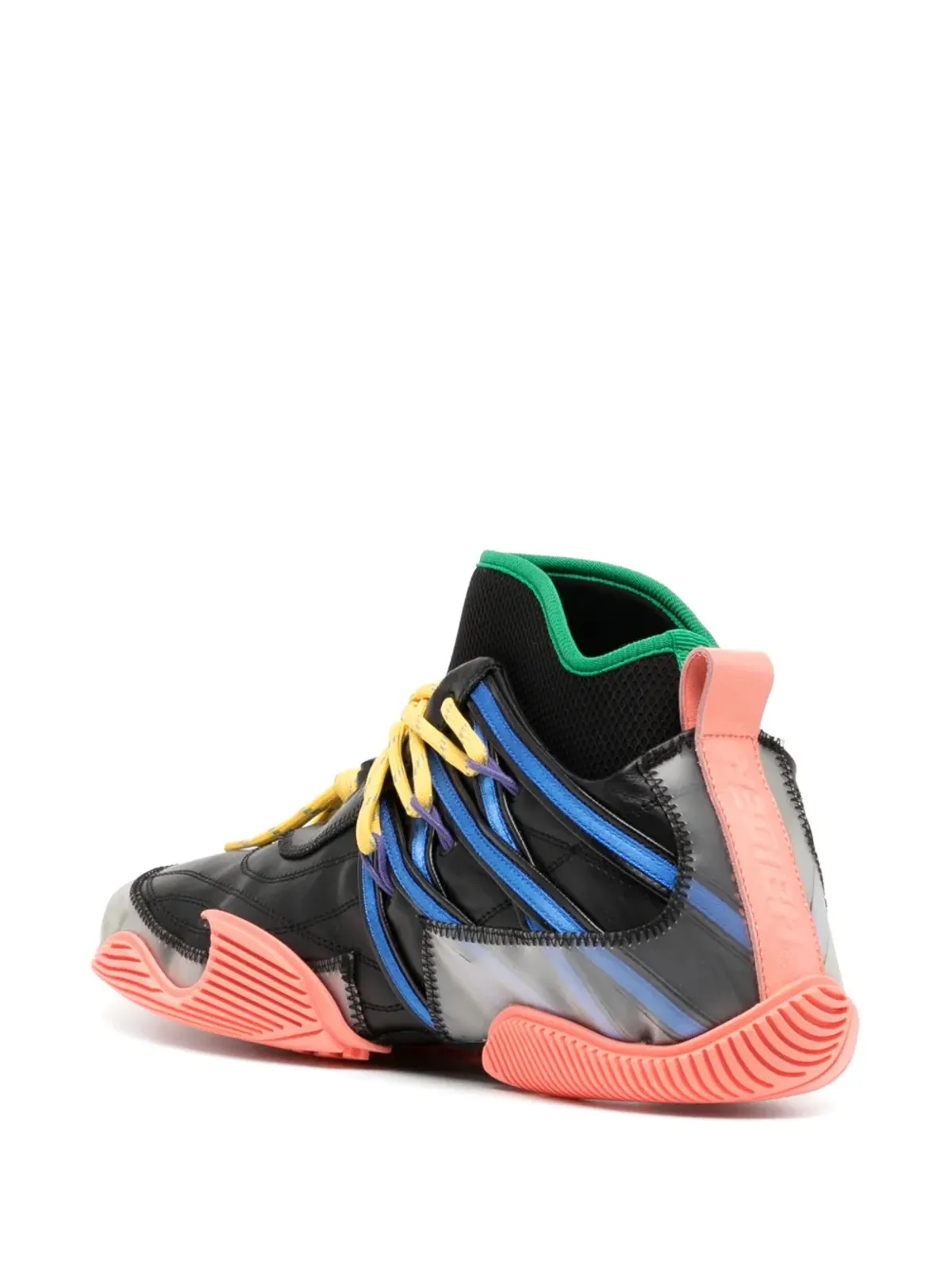 Haider Ackermann x FILA Tori panelled sneakers - Black - 画像3