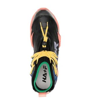 Haider Ackermann x FILA Tori panelled sneakers - Black - サムネイル4