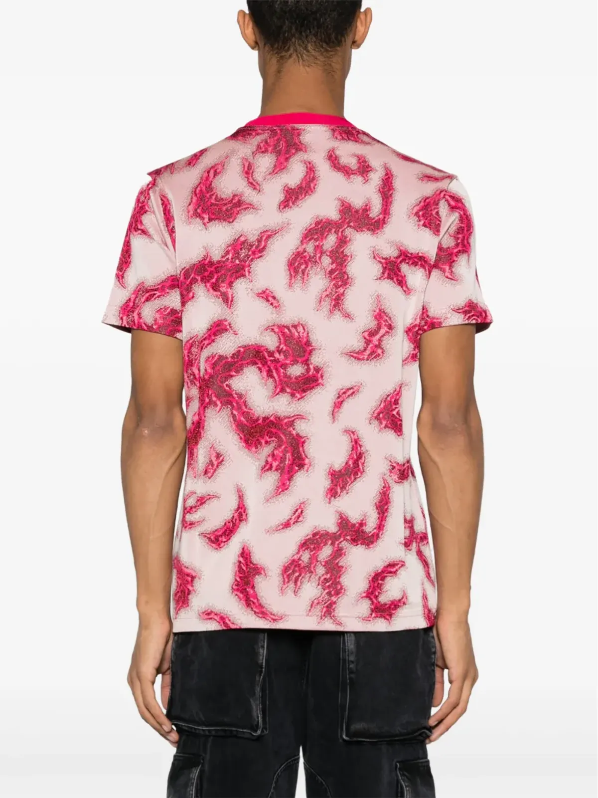 Maccapani グラフィックプリント ジャカード Tシャツ - 画像5