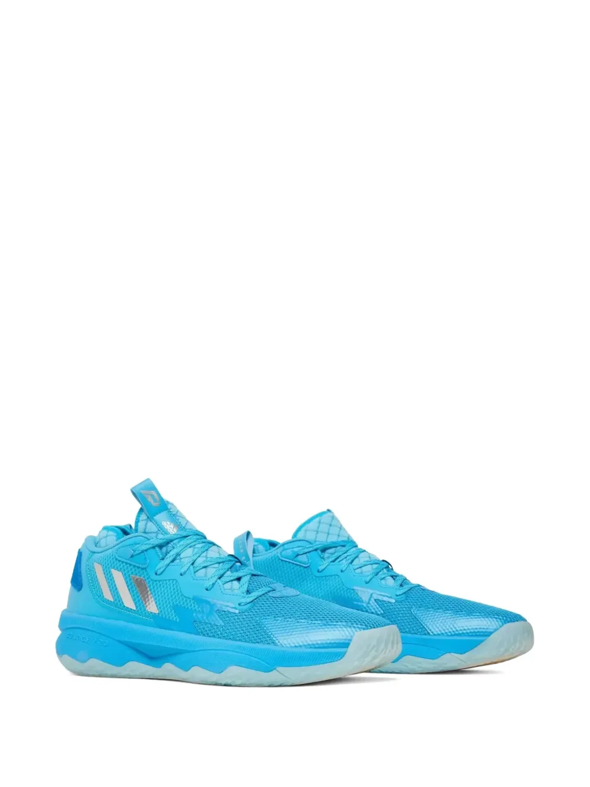 adidas Dame 8 Young Dolla スニーカー ブルー - 画像2