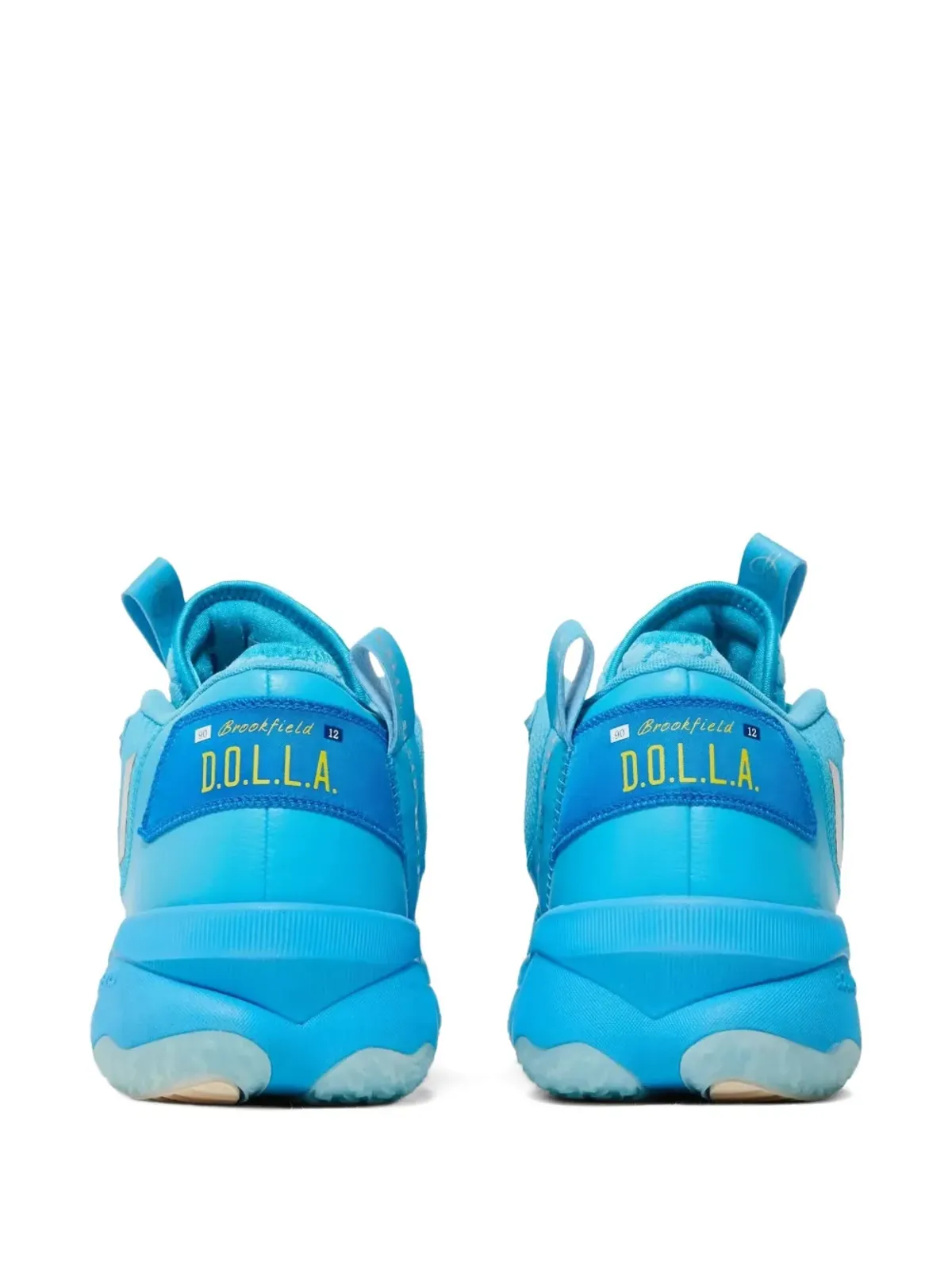 adidas Dame 8 Young Dolla スニーカー ブルー - 画像3