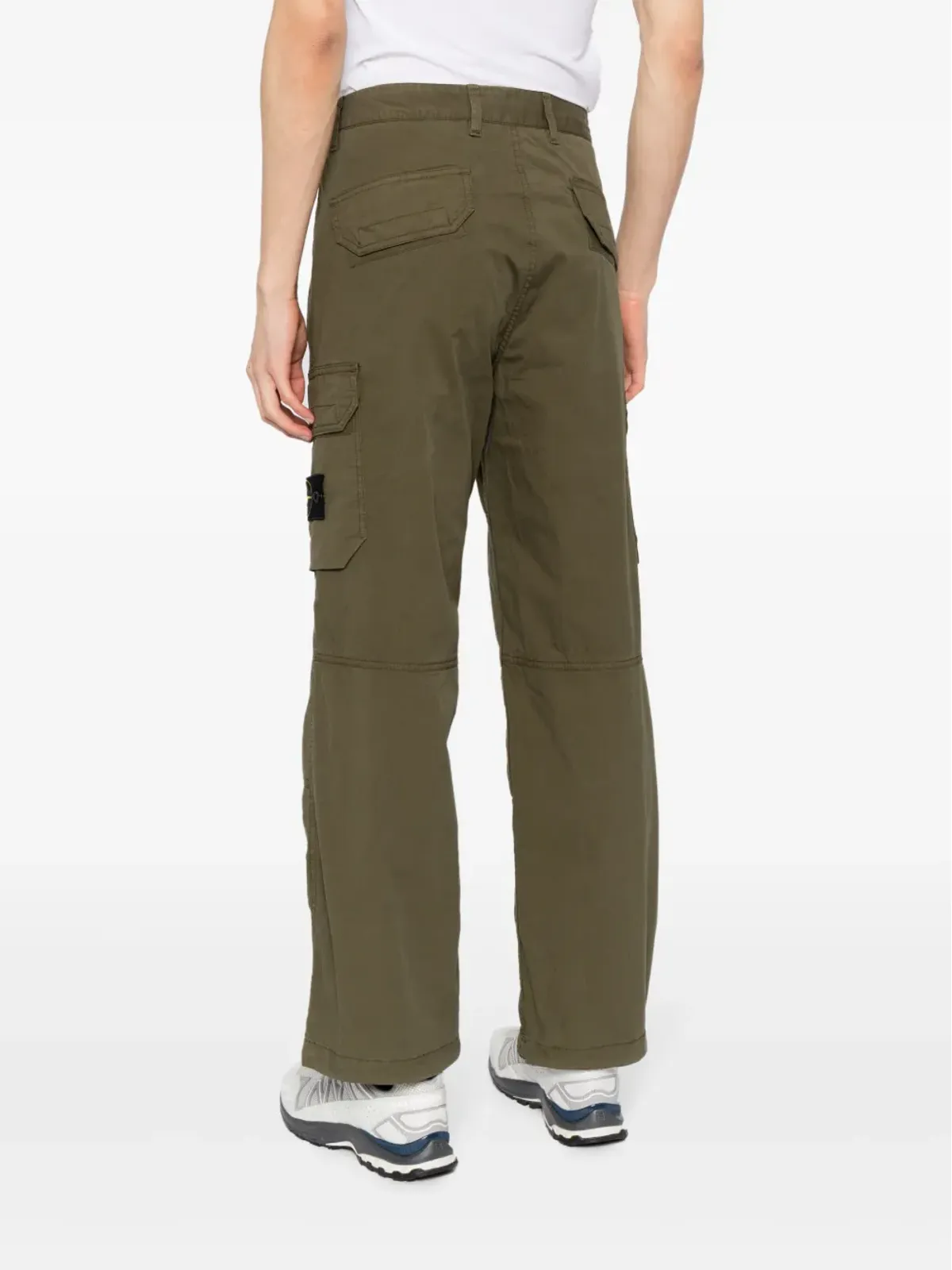 Stone Island コンパスアップリケ カーゴパンツ - 画像4