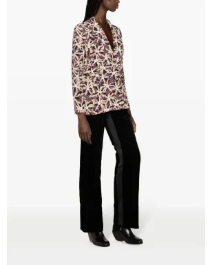 DVF Diane von Furstenberg グロリア 花柄ダブルブレストブレザー - サムネイル3