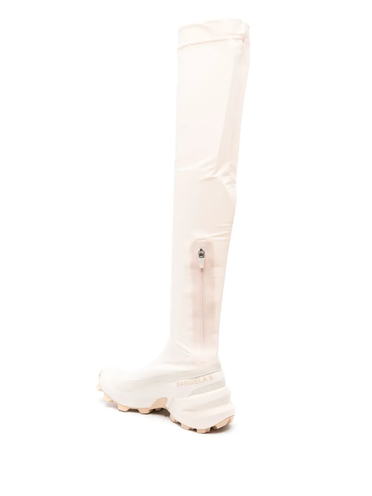 MM6 Maison Margiela X Salomon 太もも丈のチャンキーブーツ - 画像3