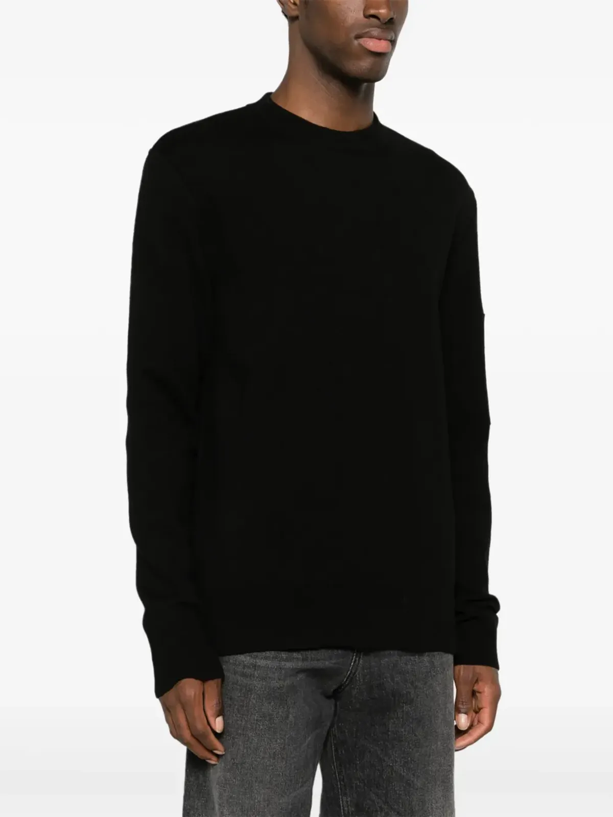 Givenchy ポケットアップリケ ウールセーター - ブラック - 画像3