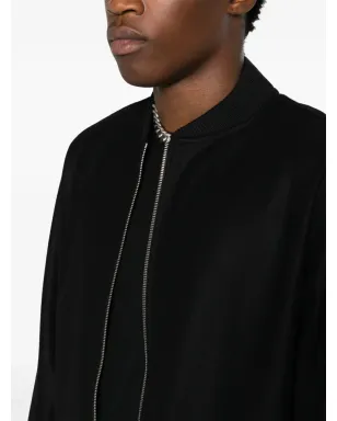 Jil Sander バンドカラー ウール ボンバージャケット - ブラック - サムネイル5