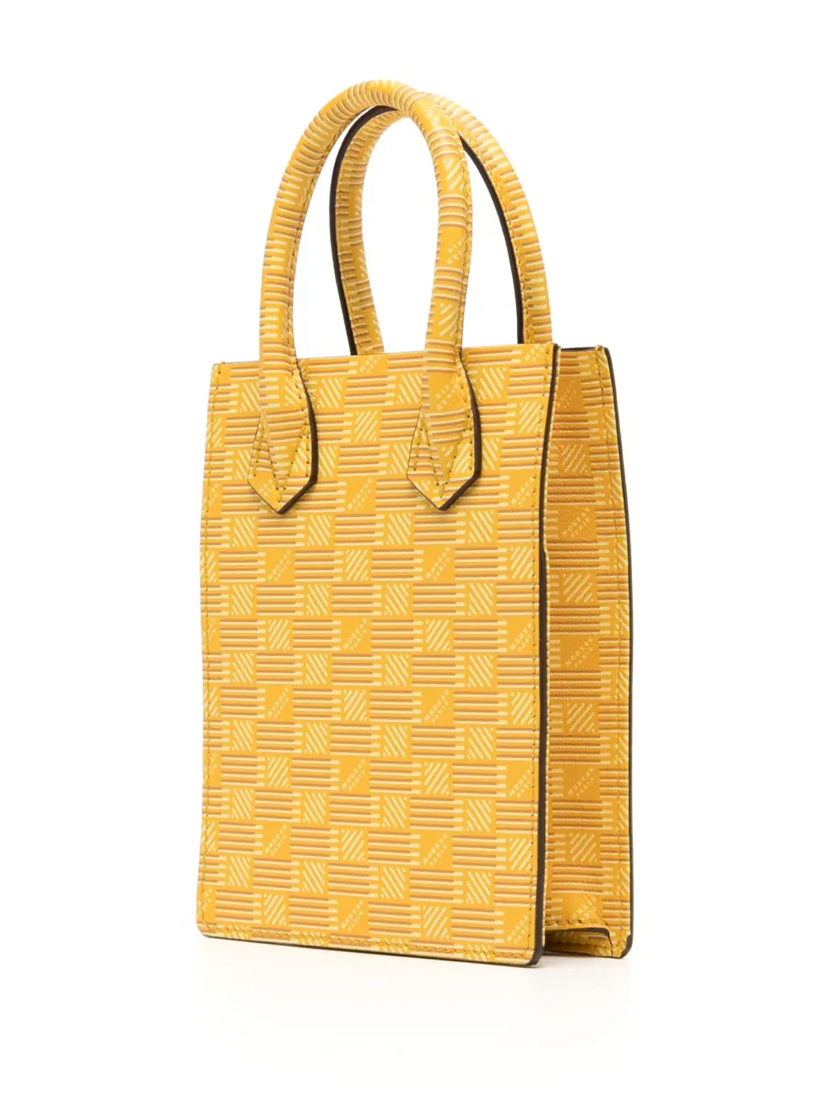 Moreau Suite Junior leather shoulder bag - Yellow - 画像3