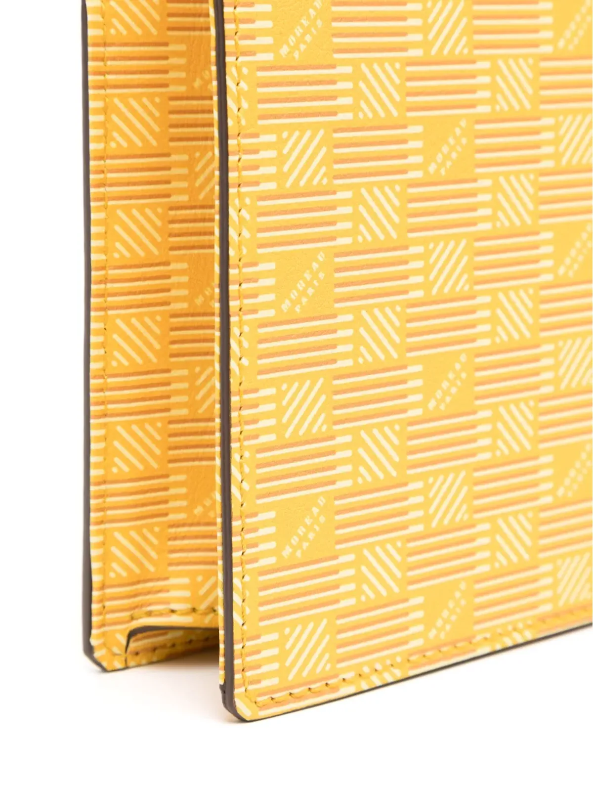 Moreau Suite Junior leather shoulder bag - Yellow - 画像4