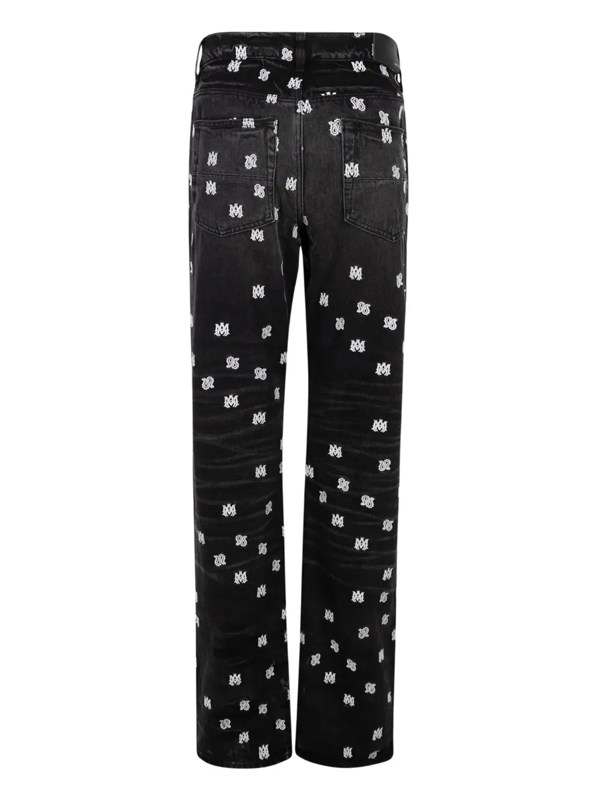 AMIRI MA ペイズリープリントストレートレッグジーンズ - 画像2