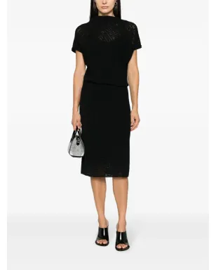Givenchy 4Gジャカード ドレープ ミディドレス - サムネイル2