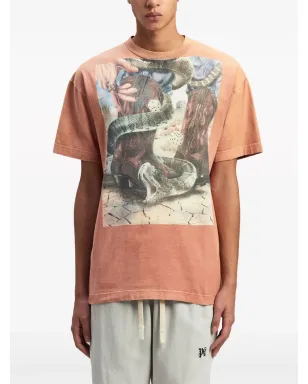 Palm Angels ダイスゲーム コットンTシャツ - ピンク - サムネイル3