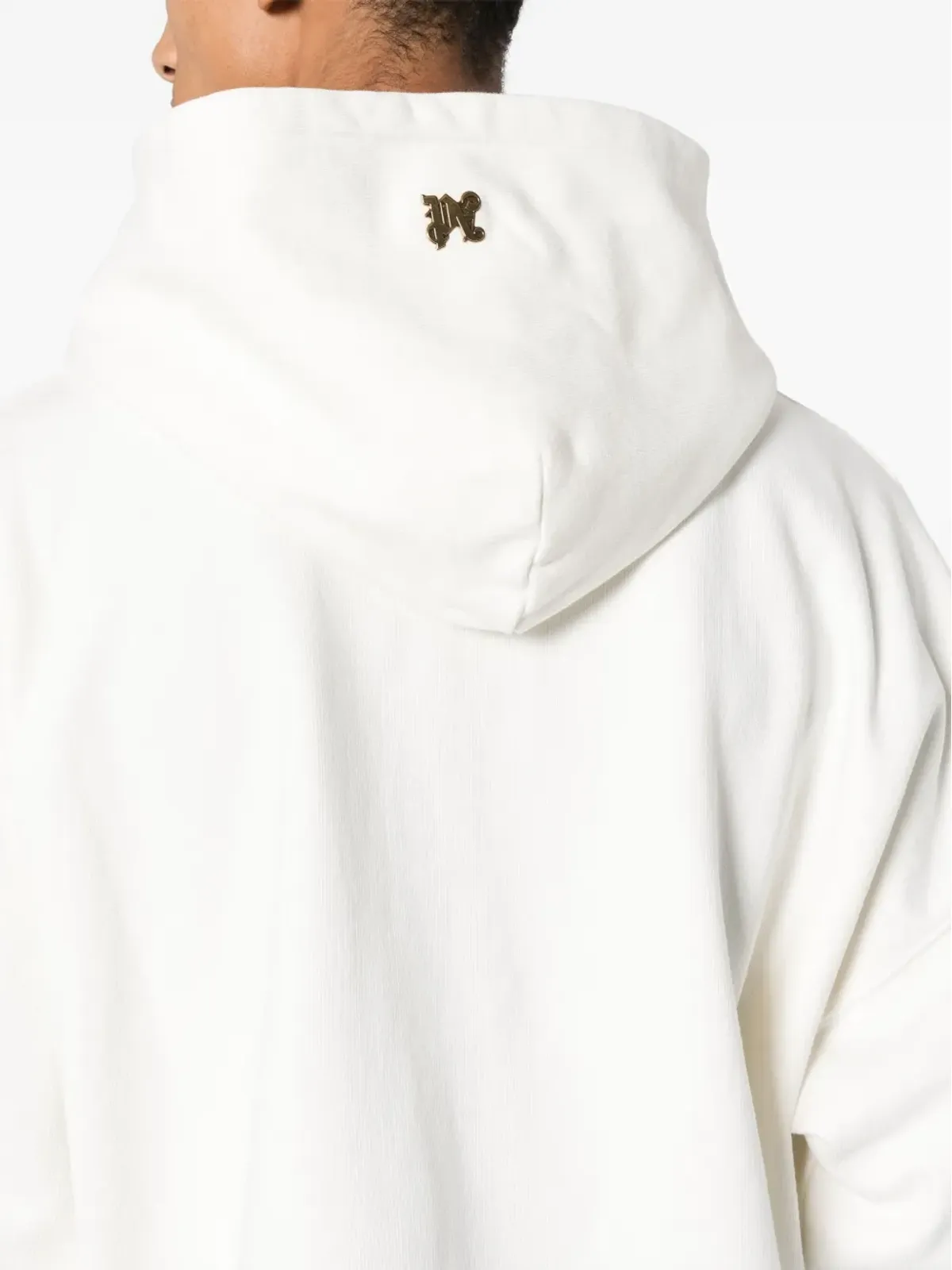 Palm Angels フォギー ロゴプリント パーカー - ホワイト - 画像5