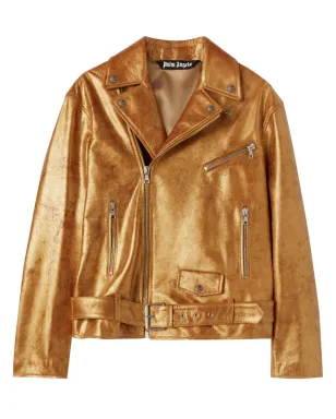 Palm Angels シティ ラミネーテッド バイカージャケット - サムネイル1