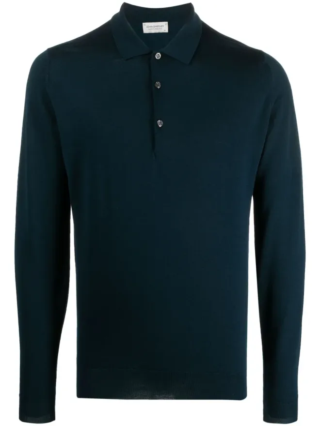 John Smedley John Smedley バージンウール ポロシャツの商品画像
