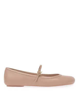 Gianvito Rossi Carla レザー バレリーナシューズ - サムネイル1