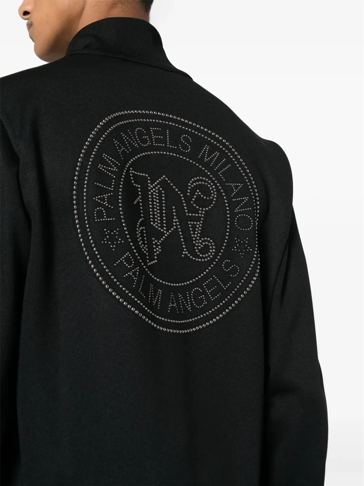Palm Angels ミラノ スタッズ付き トラックジャケット - 画像5