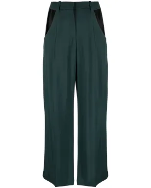 Mugler カットアウト・ワイドレッグパンツ - サムネイル1