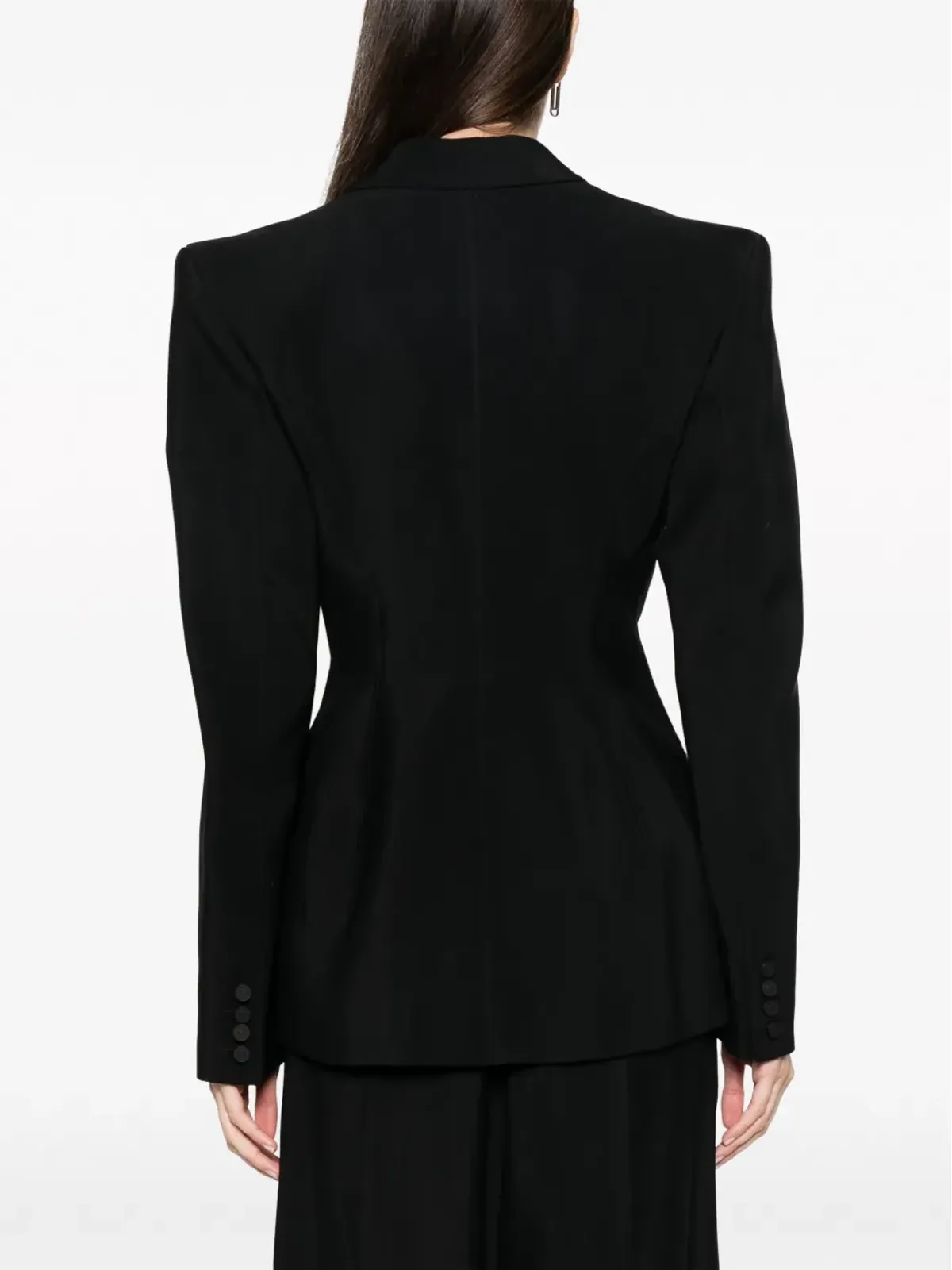 Mugler カットアウト・ストラクチャード・ブレザー - 画像4