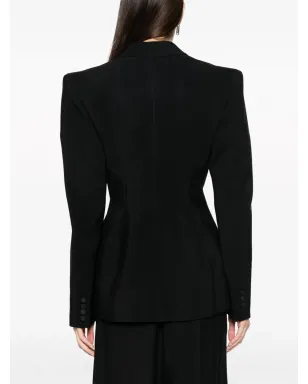 Mugler カットアウト・ストラクチャード・ブレザー - サムネイル4