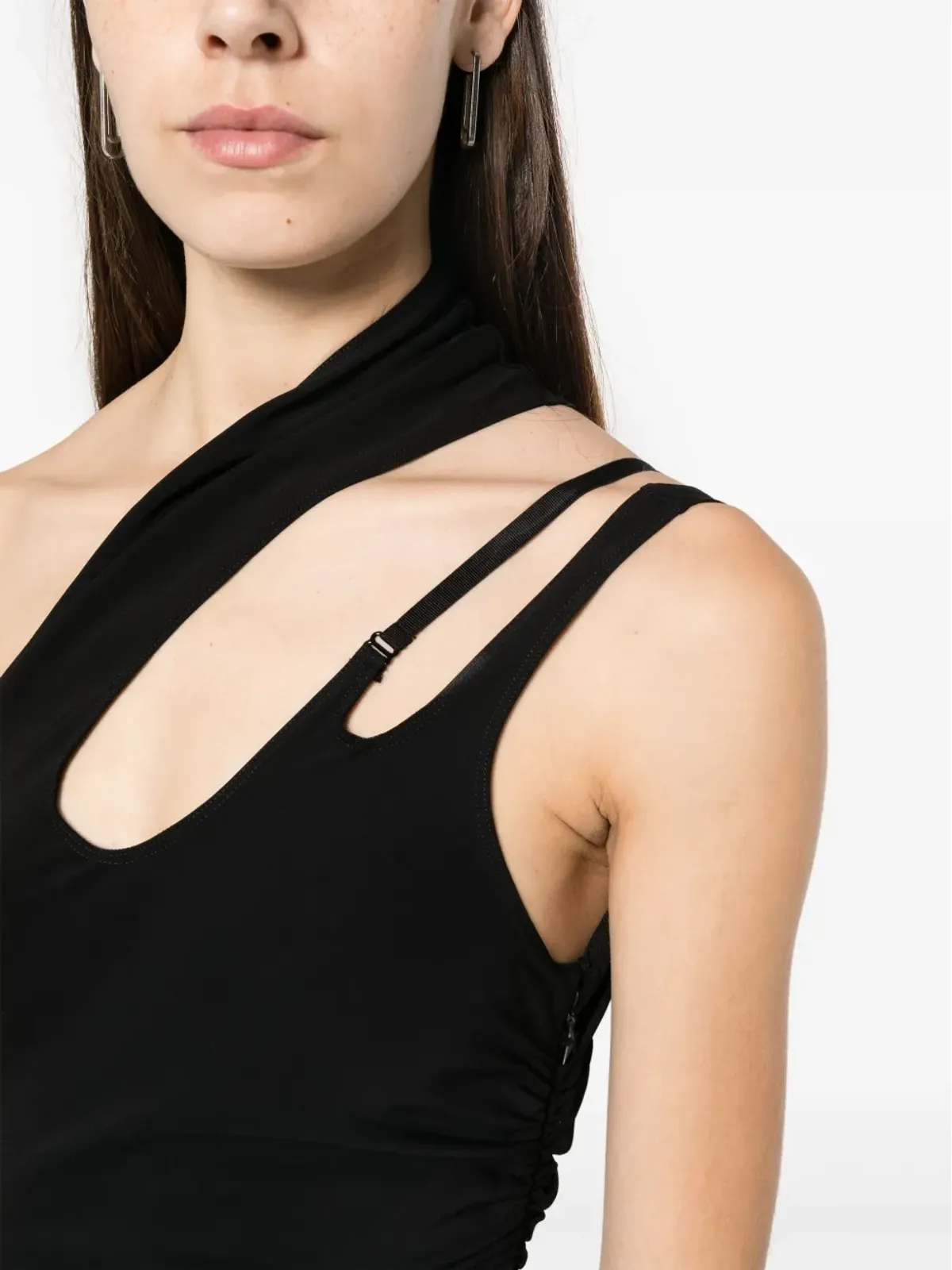 Mugler アシンメトリックミディドレス - 画像5