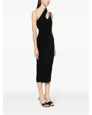 Mugler アシンメトリックミディドレス - サムネイル3