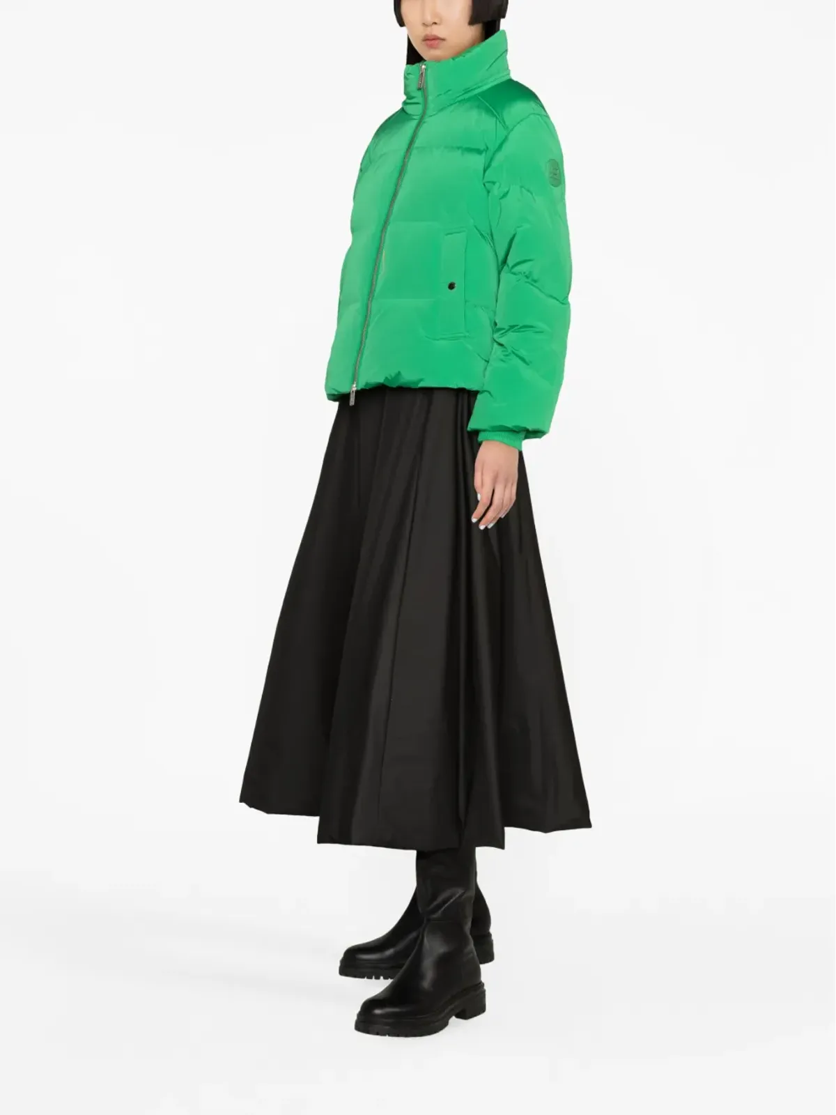 Woolrich 脱着式フード付きパデッドジャケット - 画像3