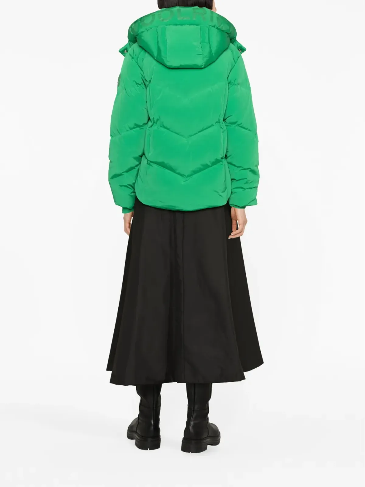 Woolrich 脱着式フード付きパデッドジャケット - 画像4