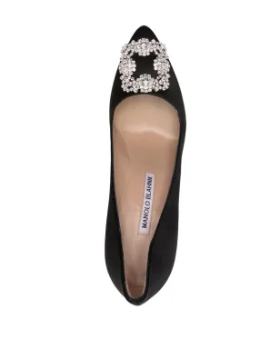 Manolo Blahnik Hangisi クリスタル装飾パンプス - サムネイル4