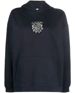 GANNI Isoli Flower オーガニックコットン パーカー - サムネイル1