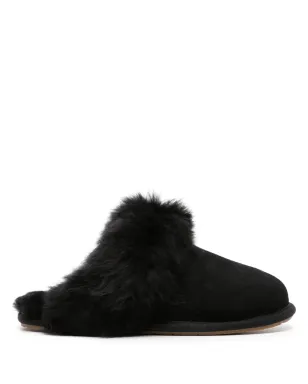 UGG スカフ Sis シアーリング スリッパ ブラック - サムネイル1