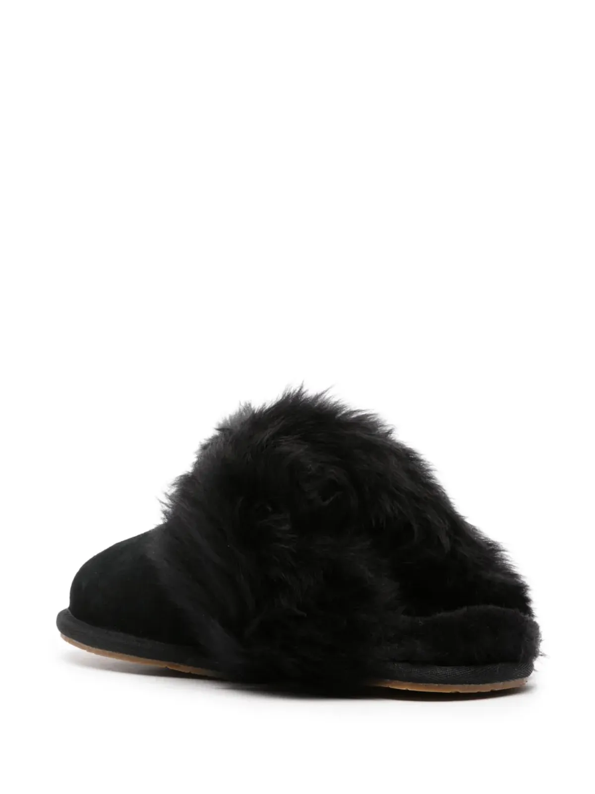UGG スカフ Sis シアーリング スリッパ ブラック - 画像3