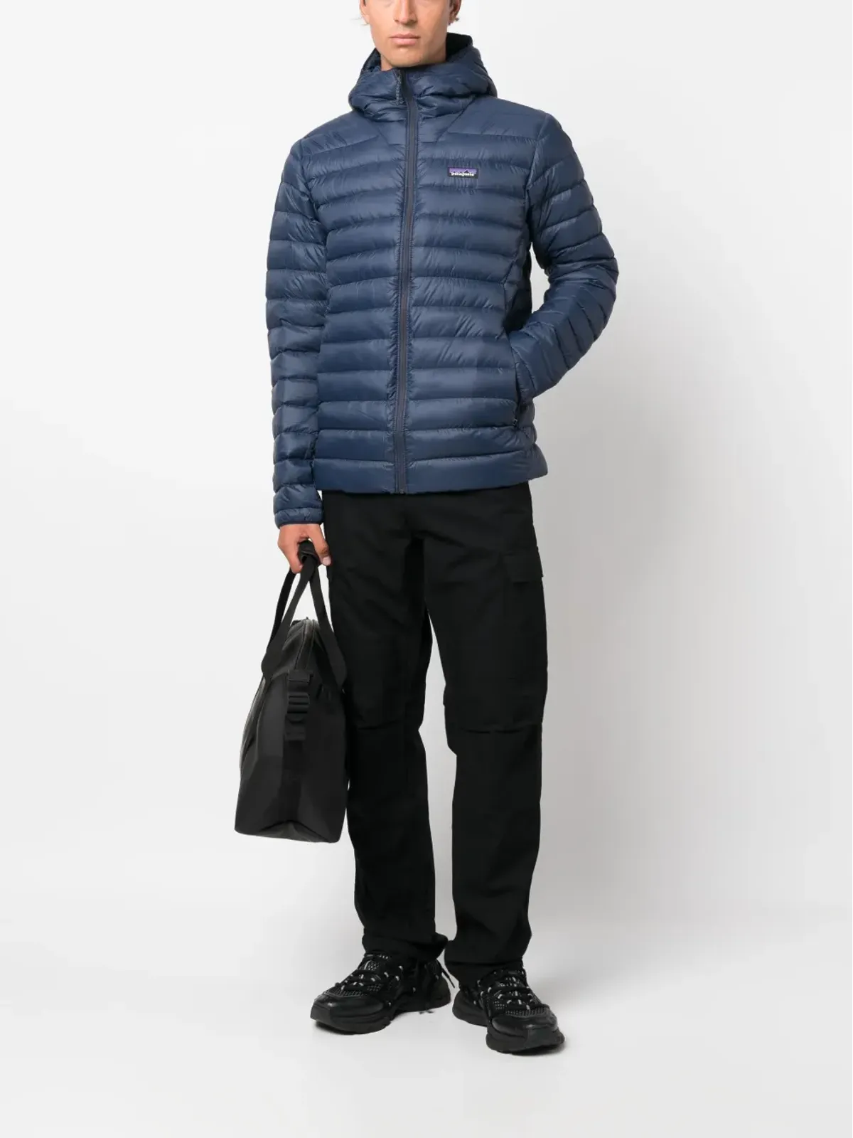 Patagonia パディッドフード付きジャケット - 画像2