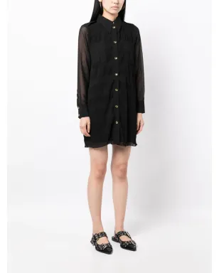 GANNI Georgette ストレートポイントカラーのドレス - サムネイル3