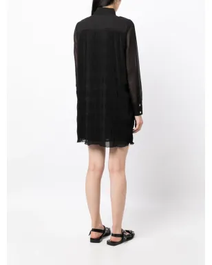 GANNI Georgette ストレートポイントカラーのドレス - サムネイル4