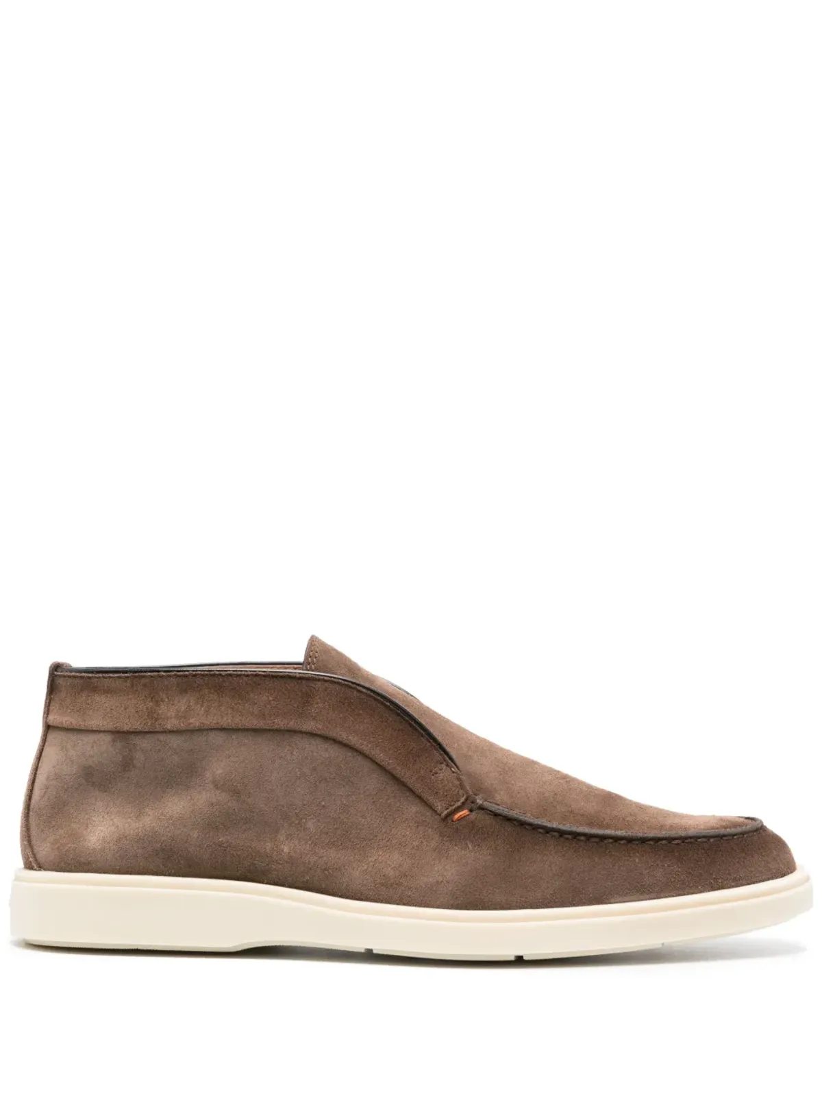 Santoni デザートスエードブーツ - ブラウン - 画像1