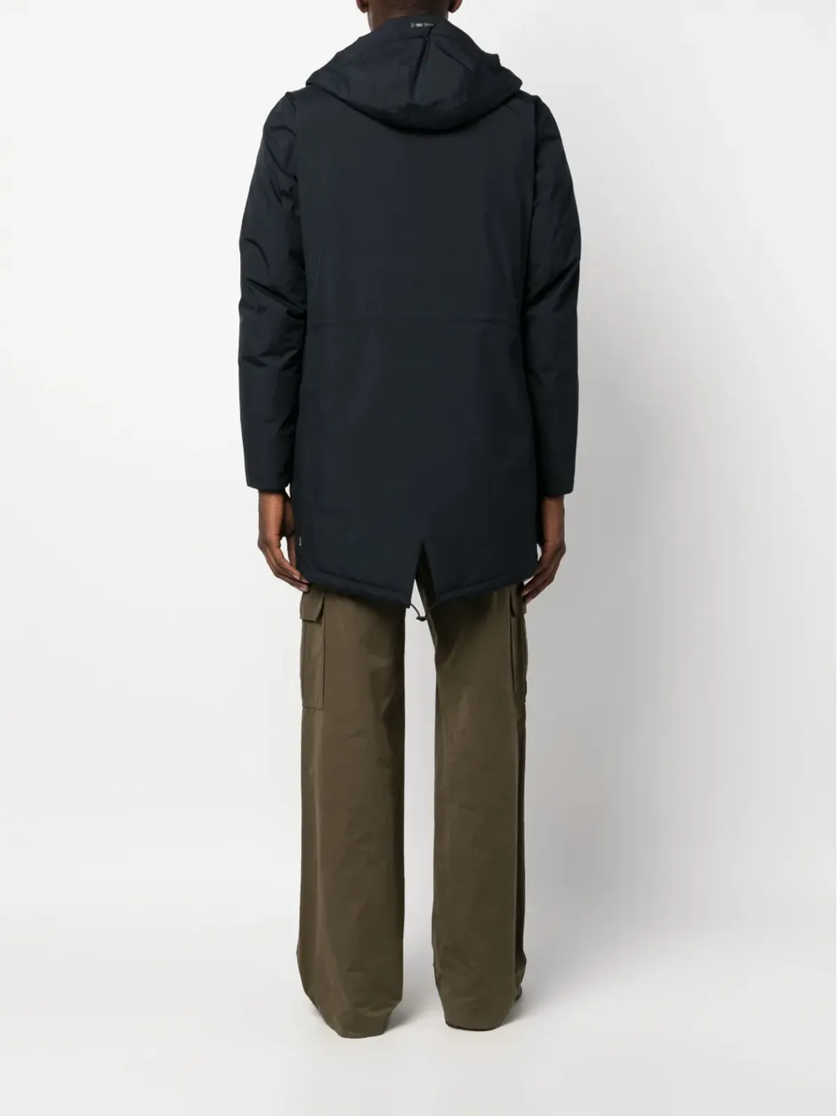 Herno flap-pockets hooded jacket - Blue - 画像4