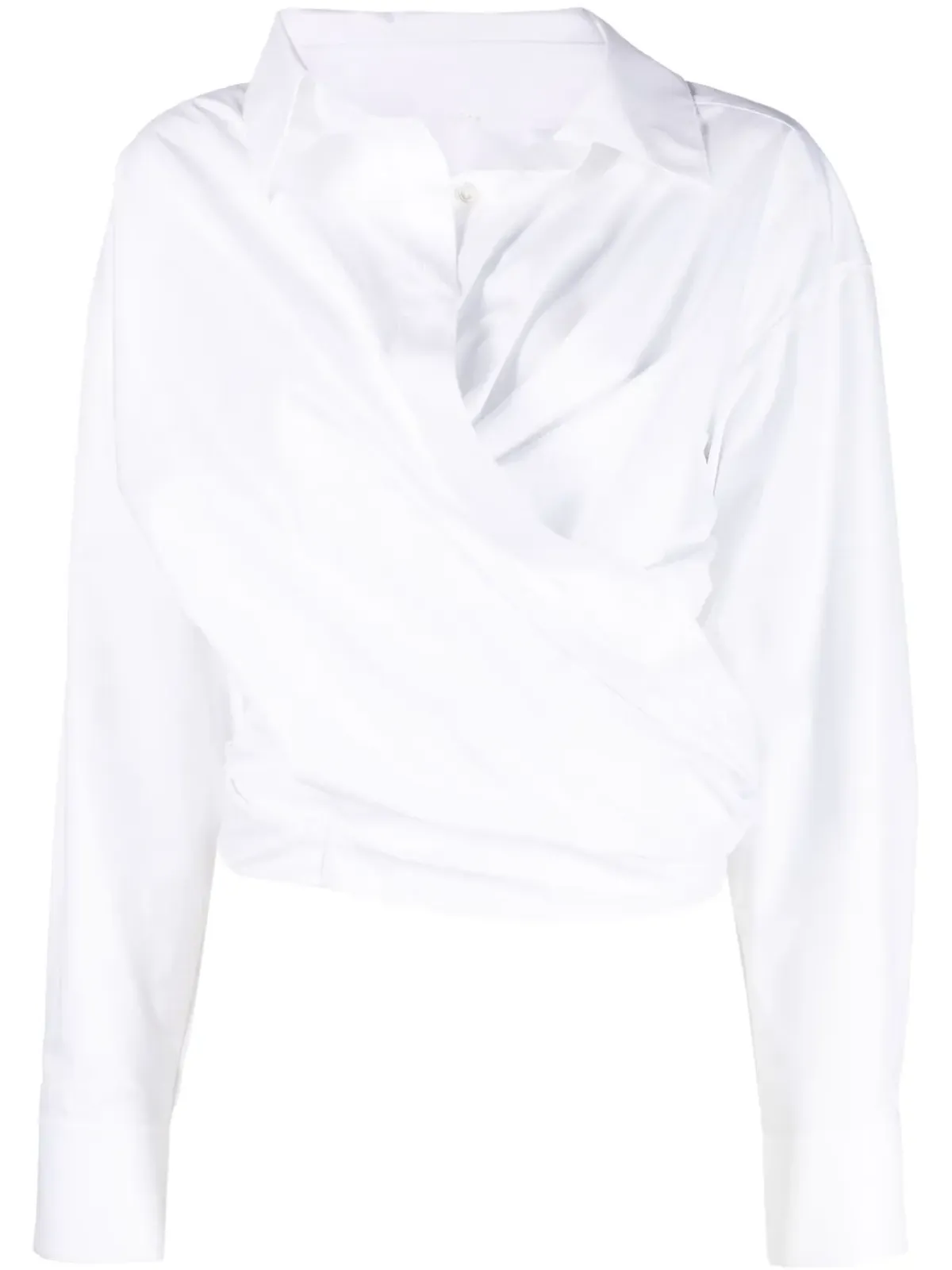 Alexander Wang ラップコットンシャツ - 画像1