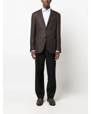 Corneliani チェック柄カシミヤブレザー - サムネイル2
