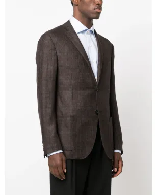 Corneliani チェック柄カシミヤブレザー - サムネイル3