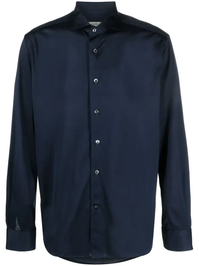 Corneliani Corneliani クラシックカラー コットンシャツの商品画像
