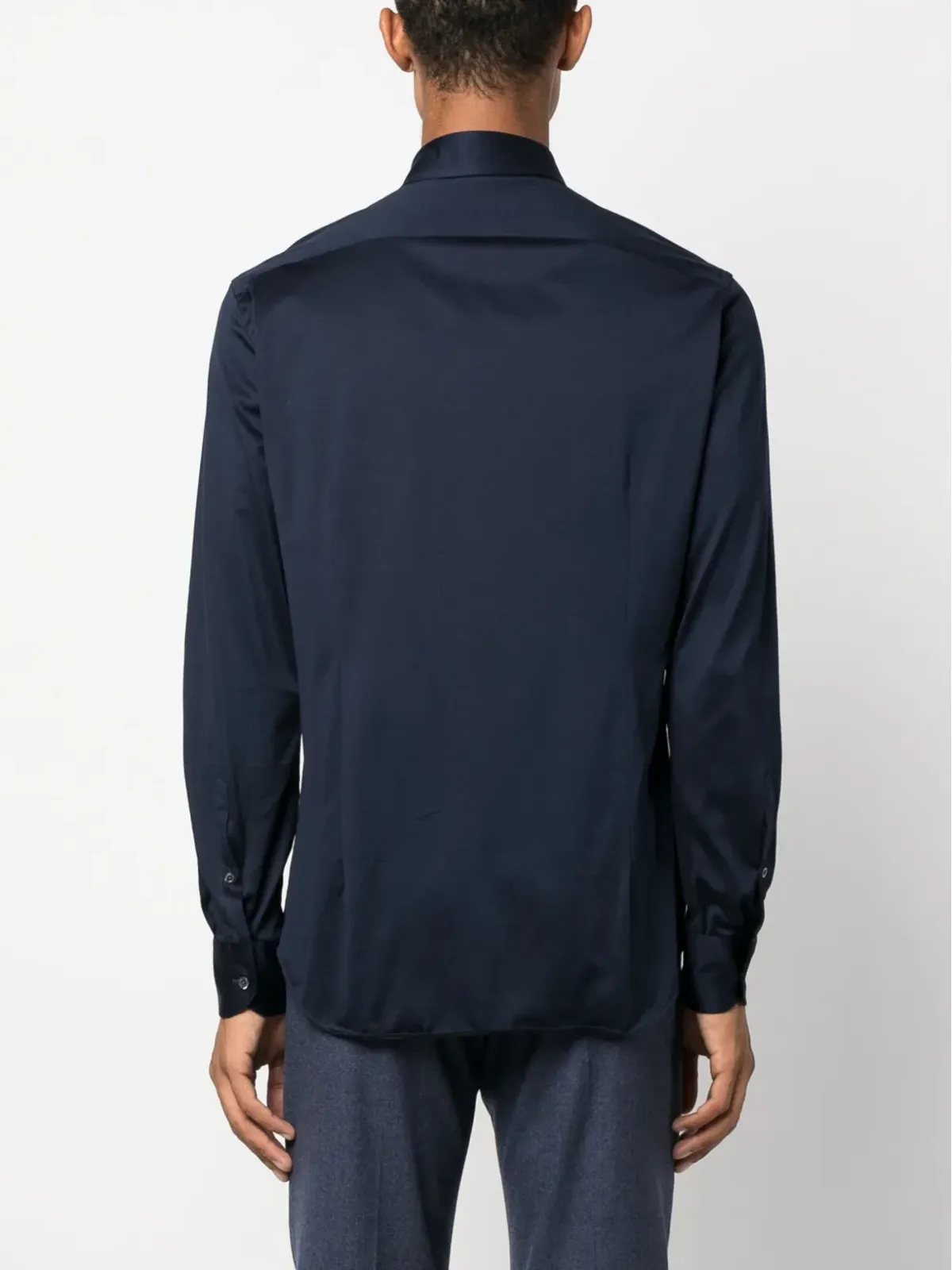 Corneliani クラシックカラー コットンシャツ - 画像4